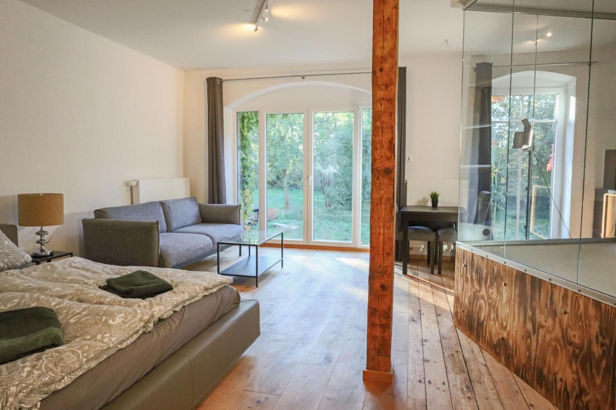 Mugeln Loft Apartment Mit Grosser Badewanne A מראה חיצוני תמונה